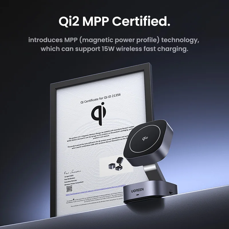 UGREEN MagSafe Dock 25W 2-in-1 - Image 2