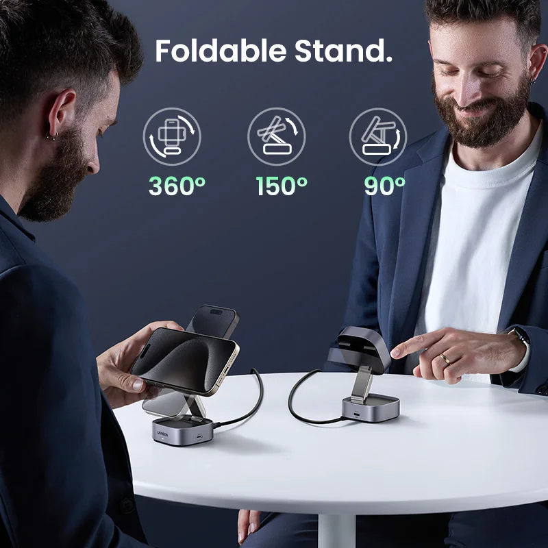 UGREEN MagSafe Dock 25W 2-in-1 - Image 6