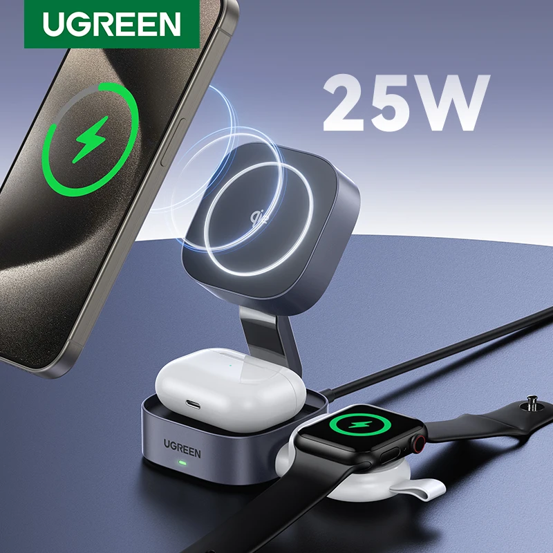 UGREEN MagSafe Dock 25W 2-in-1