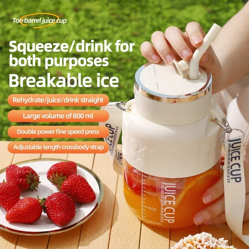 Portable Electric juicer cup -800ml capacity with 10 stainless steel blades - Image 6