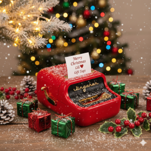TinyPrint Smart Wireless Label Printer-Christmas Edition